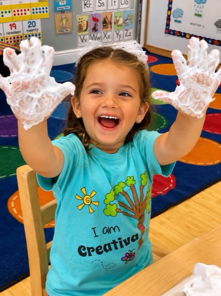 Creativa Academy student joyful moment
